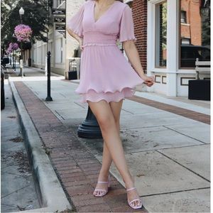 KEEPSAKE • Wanderer Mini Dress In Lilac • XXS